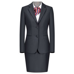 大量訂做女西裝黑色 50%羊毛 50%polyester 270克 修腰 保險 金融行業西裝 單排兩粒鈕女西裝供應商 CHENSHANG WY5002  合身西裝 SKLS073 大量訂做女西裝黑色 50%羊毛 50%polyester 270克 修腰 保險 金融行業西裝 單排兩粒鈕女西裝供應商 CHENSHANG WY5002  合身西裝 SKLS073